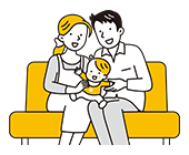 各種保険完備！だからご家族も安心